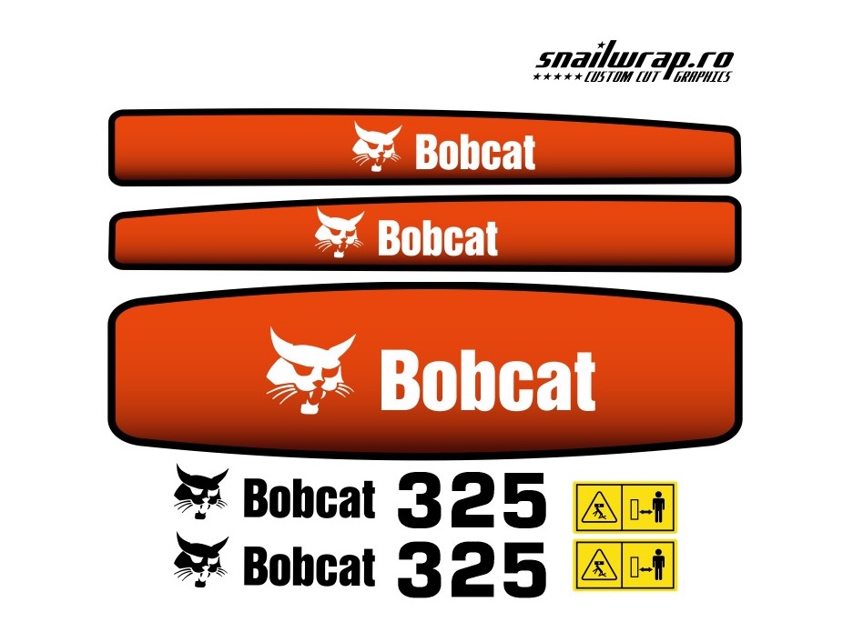 Stickere autocolante Bobcat 325
