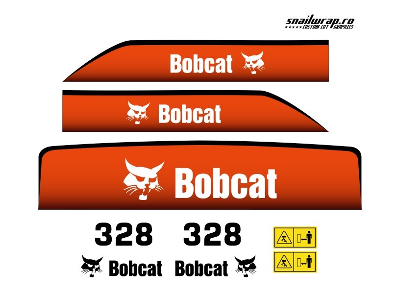 Stickere autocolante Bobcat 328