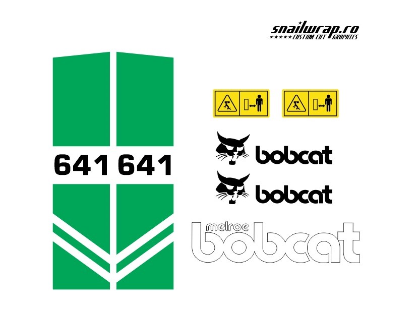 Stickere autocolante Bobcat 641