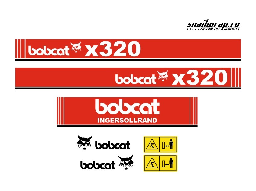 Stickere autocolante Bobcat x320