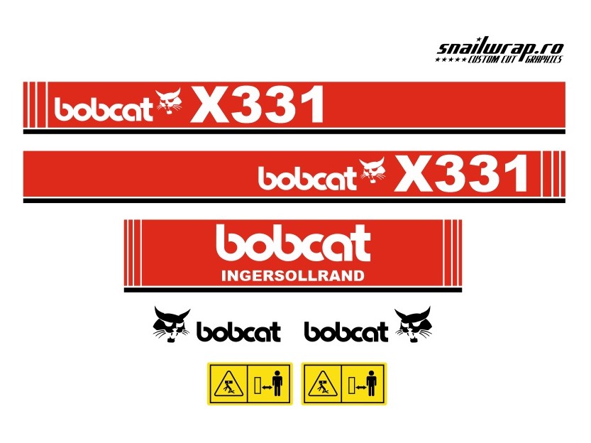 Stickere autocolante Bobcat x331